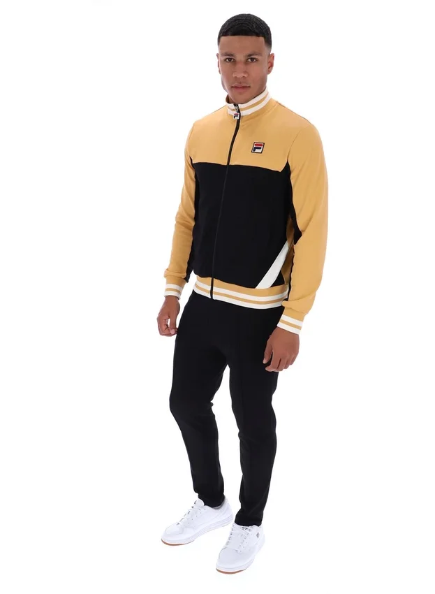 Oak Buff Tie Breaker Funnel Neck Jacket