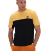Oak Buff Tiebreaker Colour Block T-Shirt