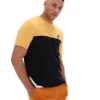 Oak Buff Tiebreaker Colour Block T-Shirt