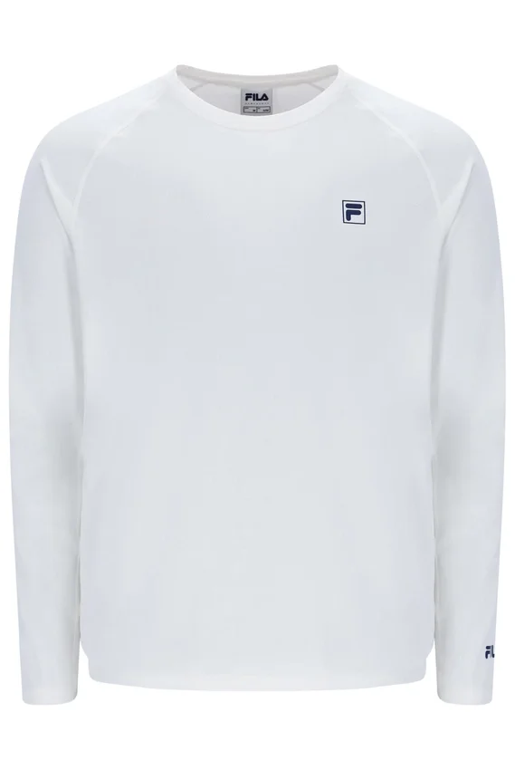 Off White Men's Long Sleeve Tennis T-Shirt