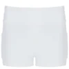 Off White Women’s Mesh Jersey Dress with Inner Shorts