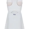 Off White Women’s Mesh Jersey Dress with Inner Shorts