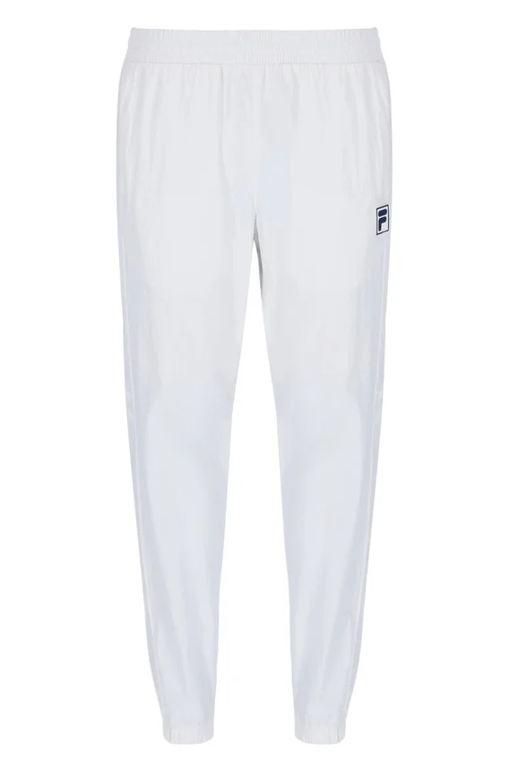 Off White Woven Track Pants