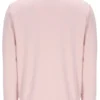 Pale Pink Armando Contrasting Piping Track Top