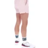 Pale Pink High Tide Terry Pocket Stripe Shorts