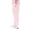 Pale Pink Molveno Pin Tuck Slim Leg Pants