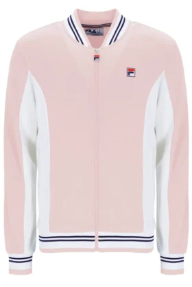 Pale Pink Settanta Baseball Track Top