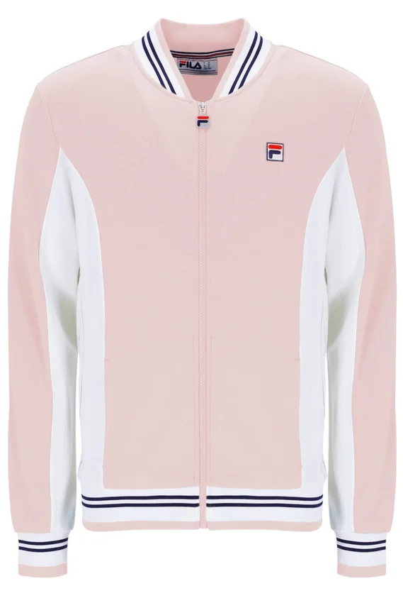 Pale Pink Settanta Baseball Track Top
