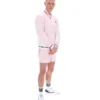 Pale Pink Settanta Baseball Track Top