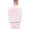 Pale Pink Settanta Baseball Track Top