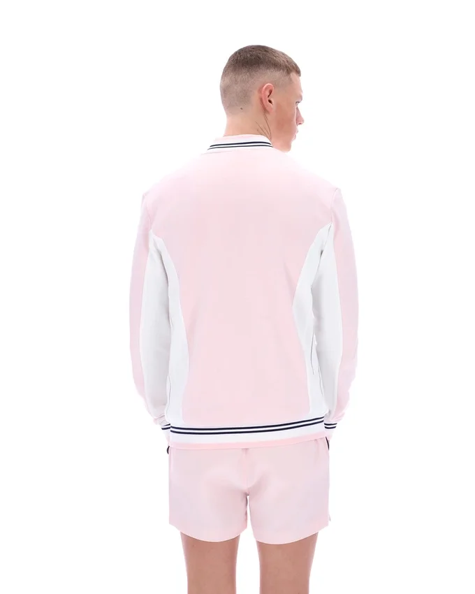 Pale Pink Settanta Baseball Track Top