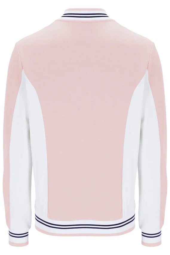 Pale Pink Settanta Baseball Track Top