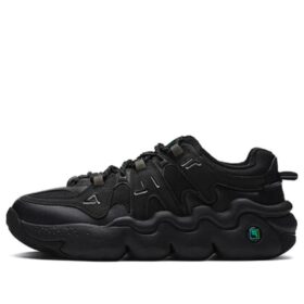Panini Low Retro Basketball Sneakers "Black"