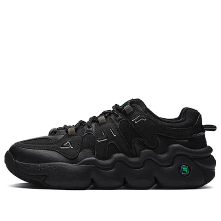 Panini Low Retro Basketball Sneakers "Black"