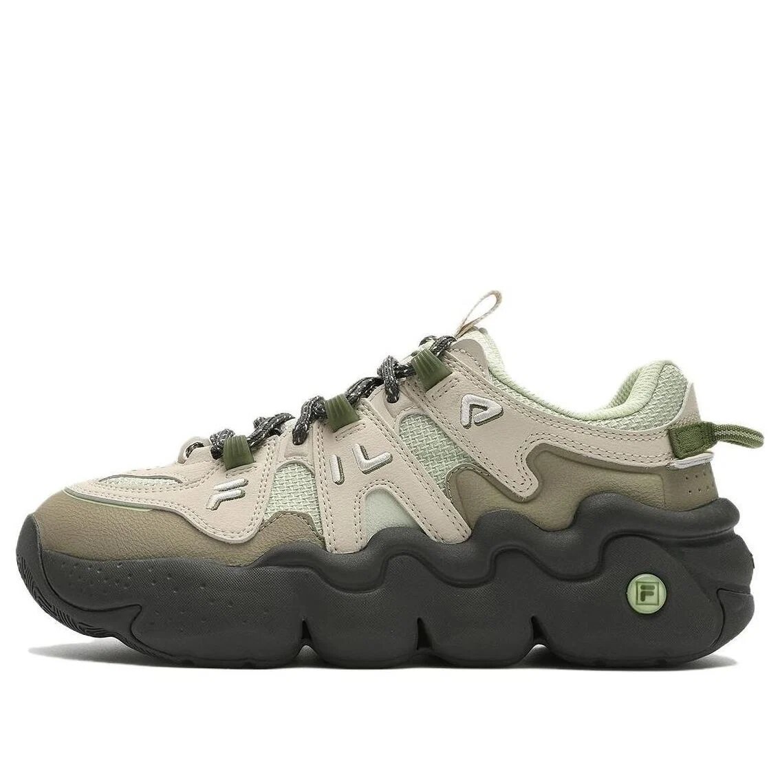 Panini Running Shoes "Beige Green"