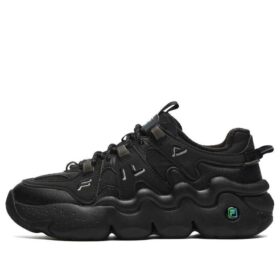 Panini We Velour Retro Basketball Shoes "Black"