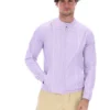 Pastel Lilac Terrinda Iconic Biker Jacket