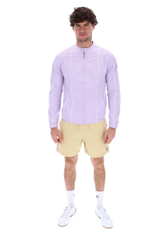 Pastel Lilac Terrinda Iconic Biker Jacket