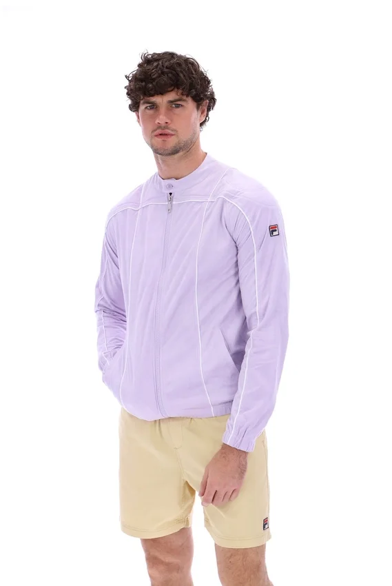 Pastel Lilac Terrinda Iconic Biker Jacket