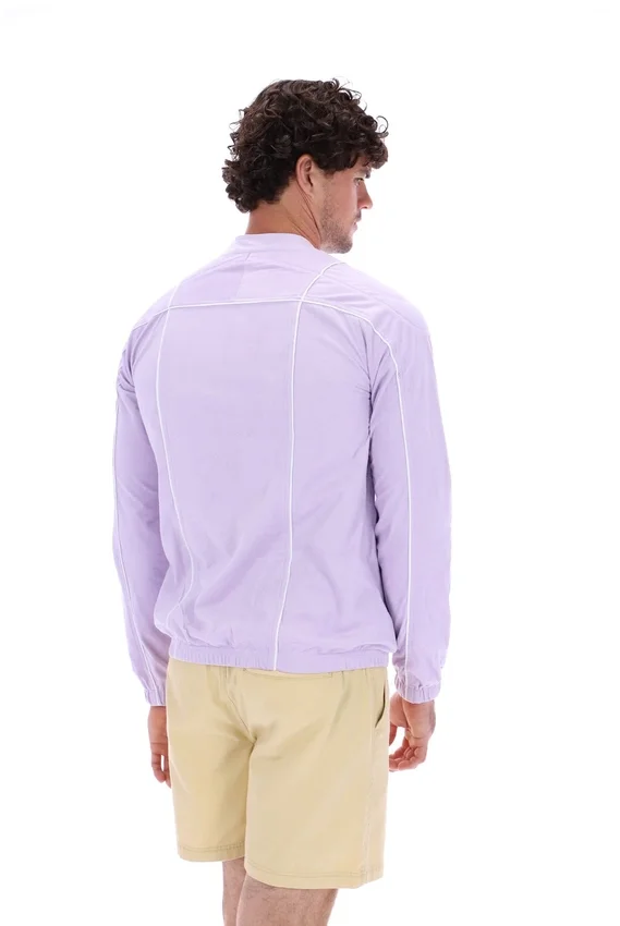 Pastel Lilac Terrinda Iconic Biker Jacket
