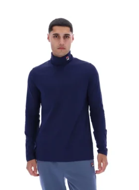Peacoat 19th Classic Roll Neck Sweater