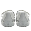 Pebble Sandals "White Silver"
