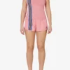 Pink Asymmetrical Tank Top