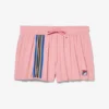 Pink Tape Detail Shorts