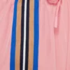 Pink Tape Detail Shorts