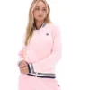 Pinkaboo Jenesis Baseball Zip Up Track Top