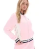 Pinkaboo Jenesis Baseball Zip Up Track Top