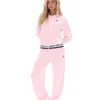 Pinkaboo Jenesis Baseball Zip Up Track Top