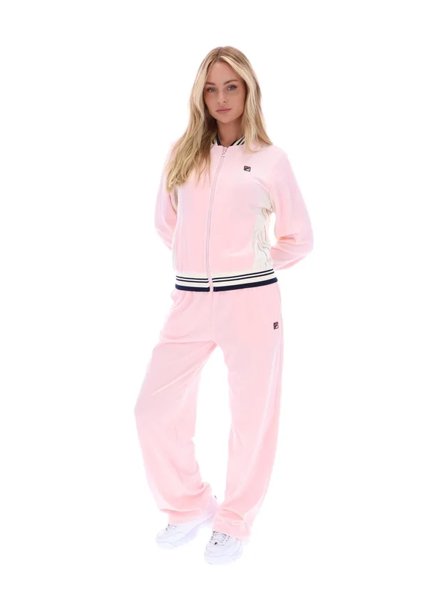 Pinkaboo Jenesis Baseball Zip Up Track Top
