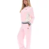 Pinkaboo Jenesis Baseball Zip Up Track Top