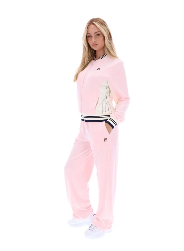 Pinkaboo Jenesis Baseball Zip Up Track Top