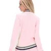 Pinkaboo Jenesis Baseball Zip Up Track Top