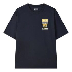 Printing Loose Short Sleeve Blue