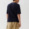 Printing Loose Short Sleeve Blue