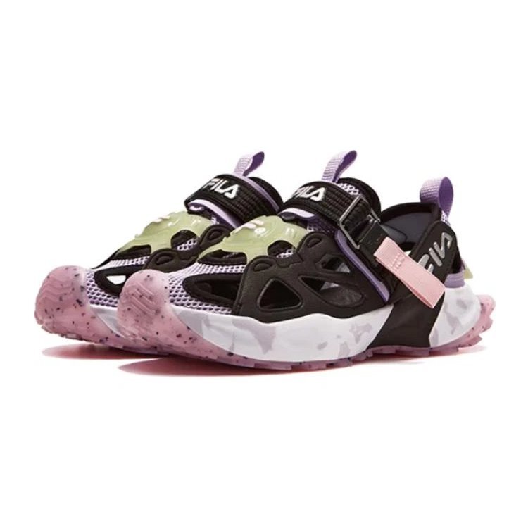 Promenade Sneakers "Black Pink"