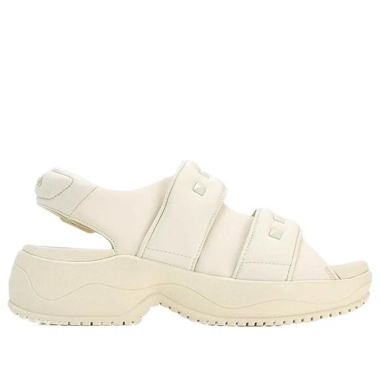 Puff Sandal "White"
