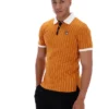 Pumpkin Spice BB1 Classic Vintage Striped Polo