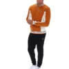 Pumpkin Spice Settanta Baseball Track Top