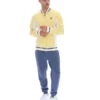 Raffia Settanta Baseball Track Top