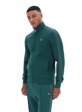 Rain Forest Keith Contrast Stitch Track Top