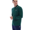 Rain Forest Monte Tipped Collar Long Sleeve Polo
