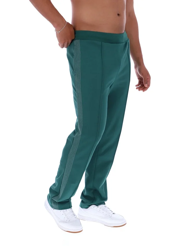 Rain Forest Tavis Contrast Stitch Straight Leg Jogger