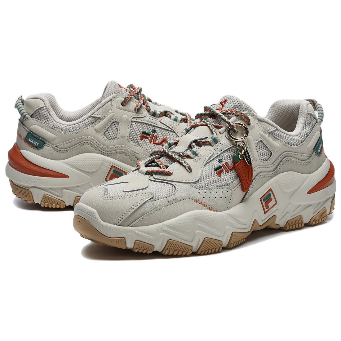 RAVAGEMENT 2 CNY Shoes "Beige Brown Orange"