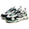 Rayflide Athletic Shoes "Black White Green"