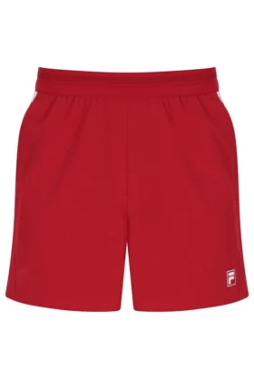 Red Men’s 5" Tennis Shorts with Inner