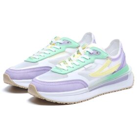 Renno Classics Sneakers “White Lilac Green”